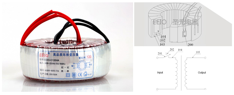 圣元120W環(huán)形變壓器