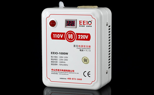 加拿大電器用110V轉220V電壓轉換器