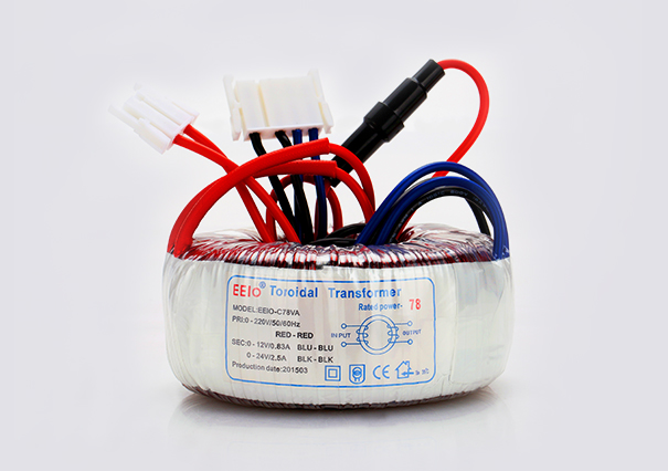 環(huán)形變壓器78W,220V轉(zhuǎn)12V-24V【電動(dòng)窗簾專用】